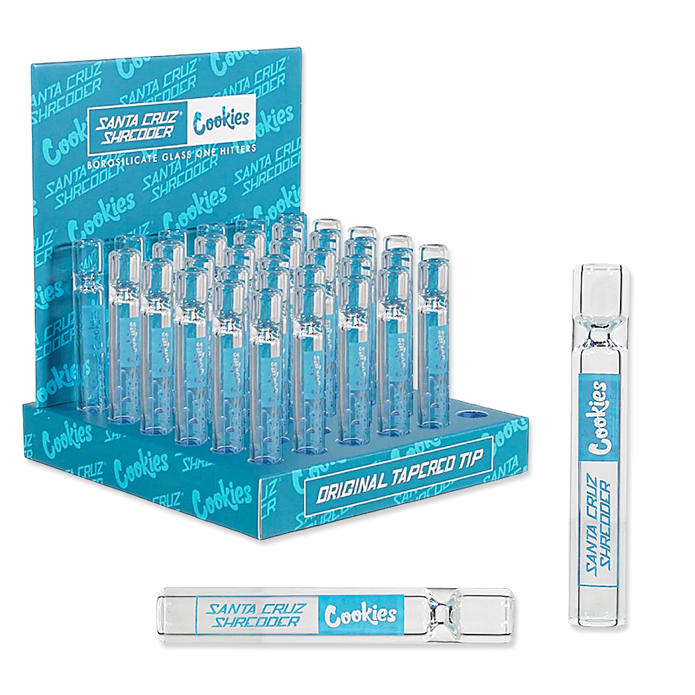 CK x Santa Cruz Shredder Glass One Hitter Chillum (CKS-36) | 36 Count Display product image